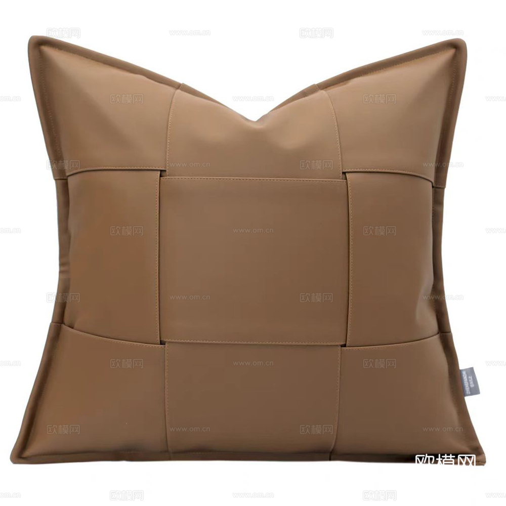 现代抱枕 枕头 印花抱枕  皮革抱枕