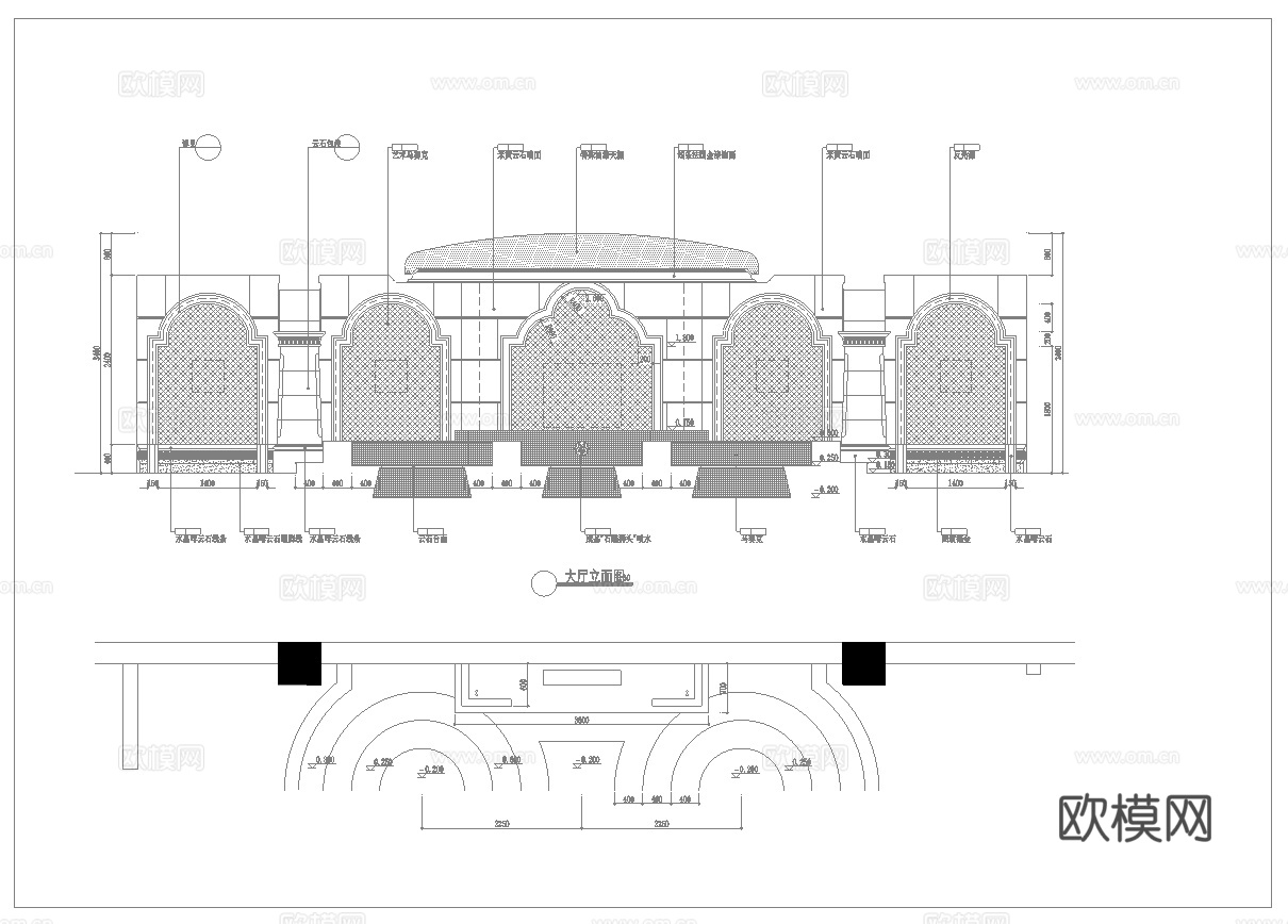 最新9套 spa 足浴店 会所 施工图合集cad施工图