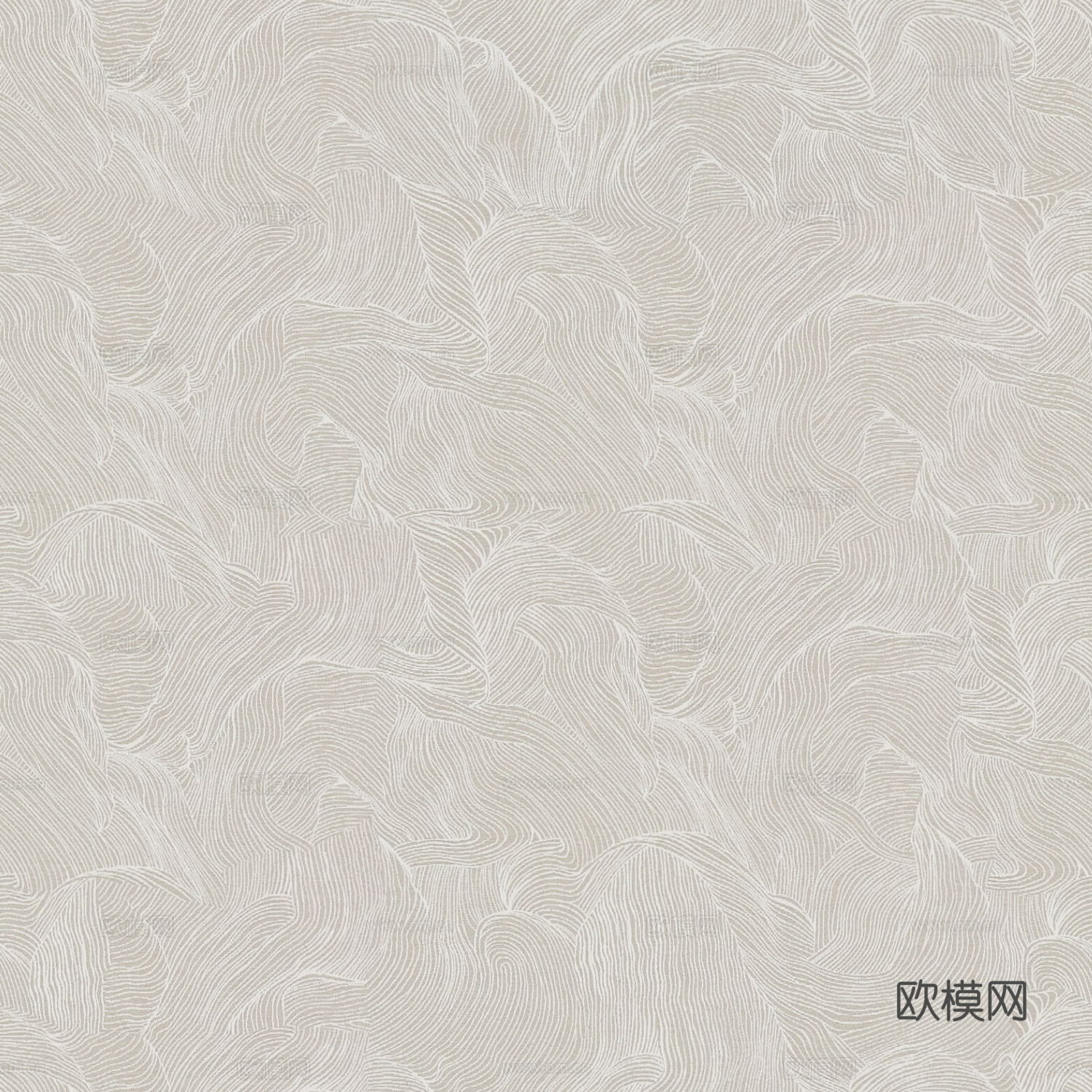 现代新中式无缝壁纸 卷云纹壁纸贴图