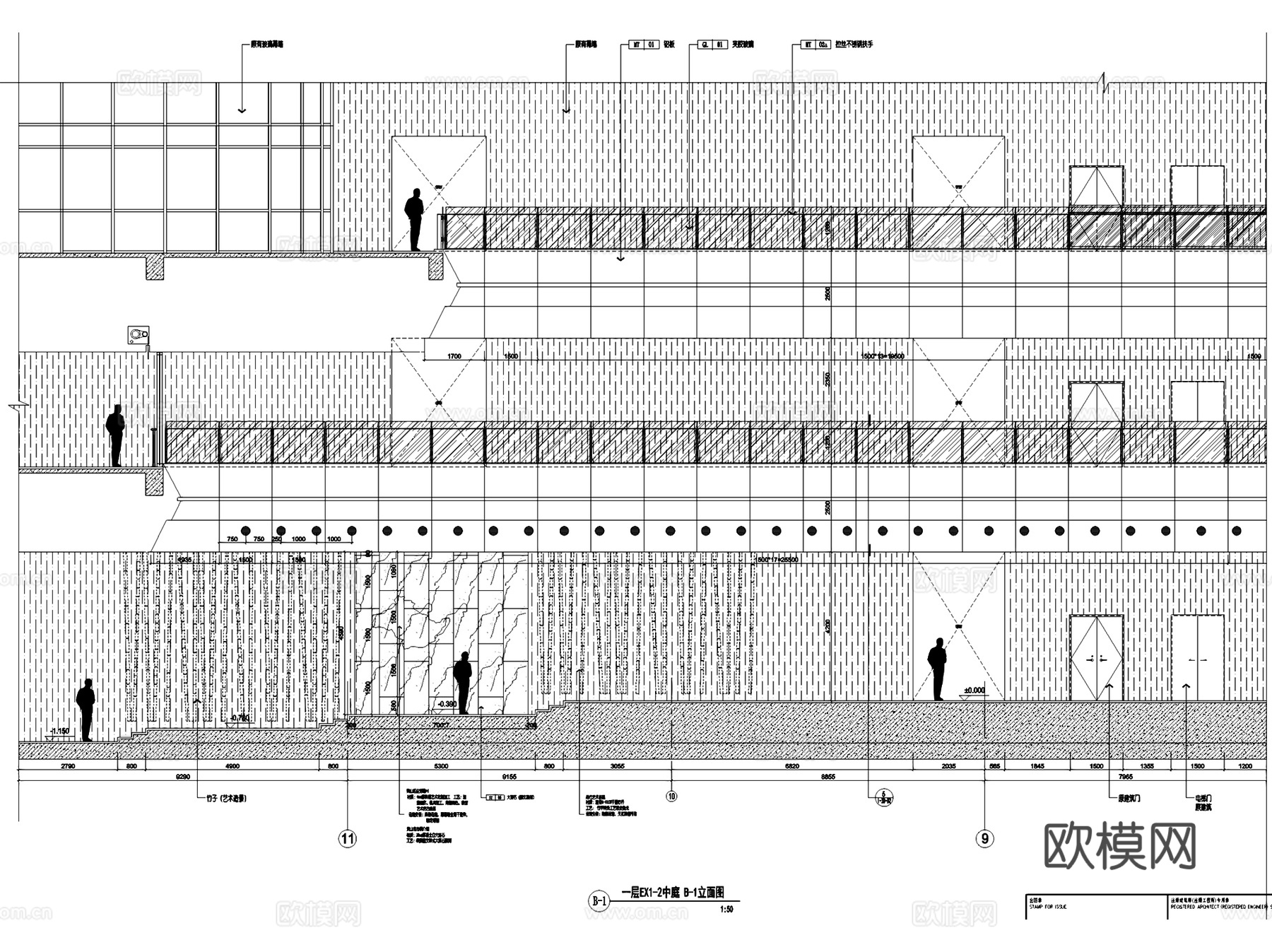 黄山城市展示馆展陈装饰室内工装CAD施工图整套+文本cad施工图
