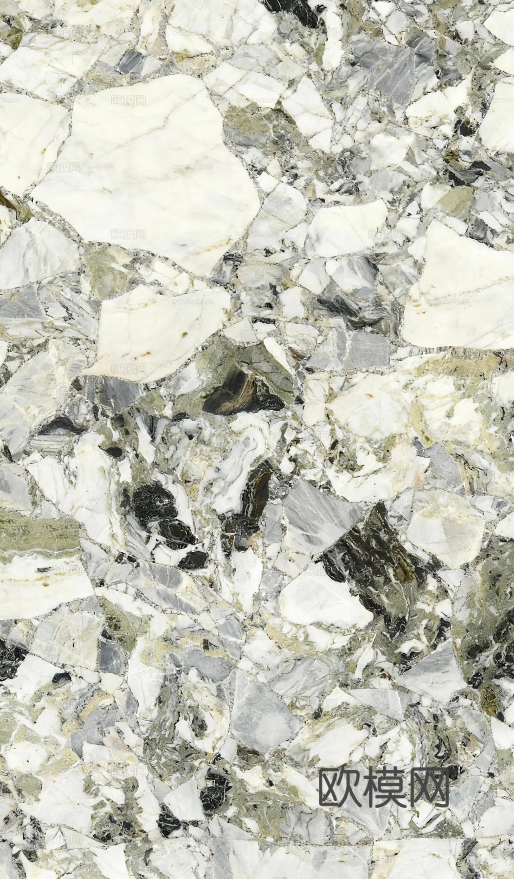 现代轻奢 冷翡翠大理石 绿色大理石 绿色奢石