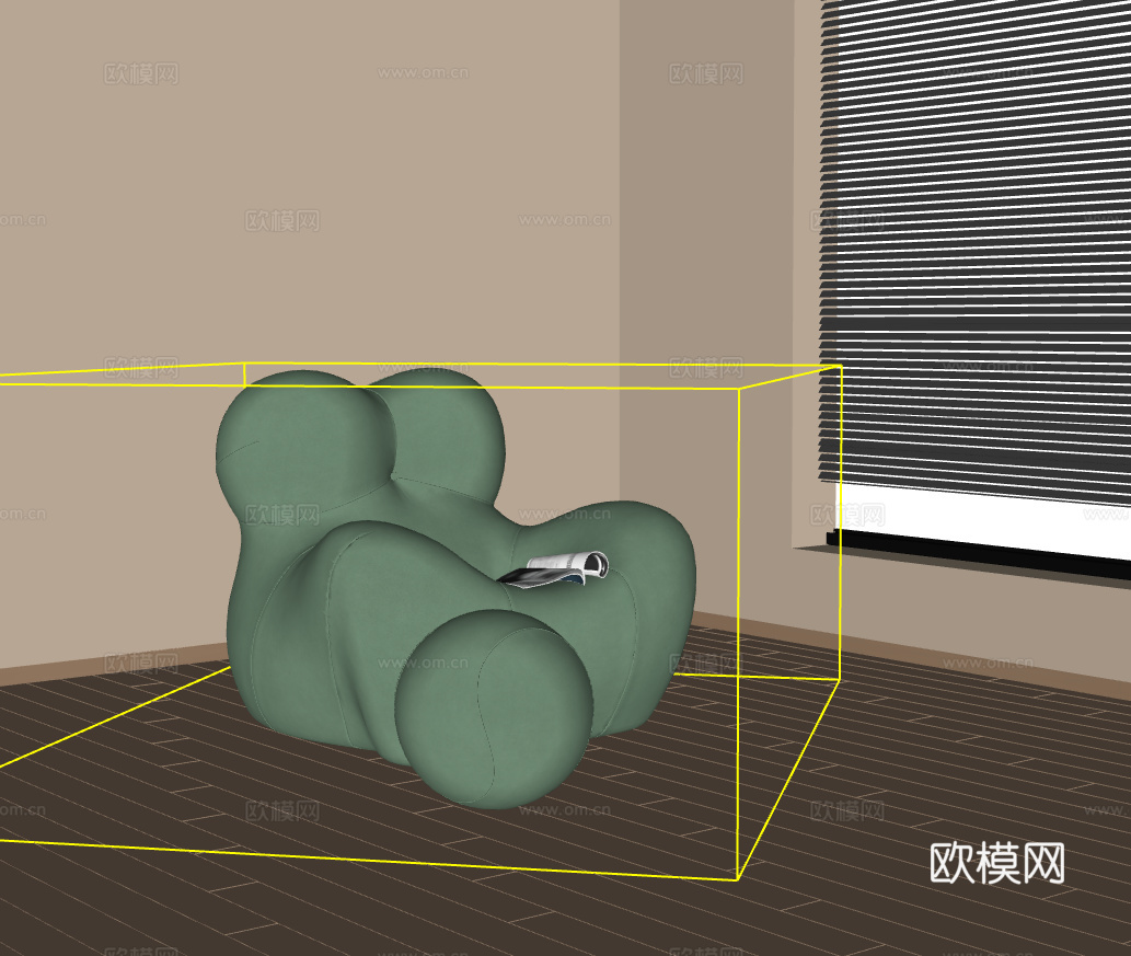 异形沙发su模型