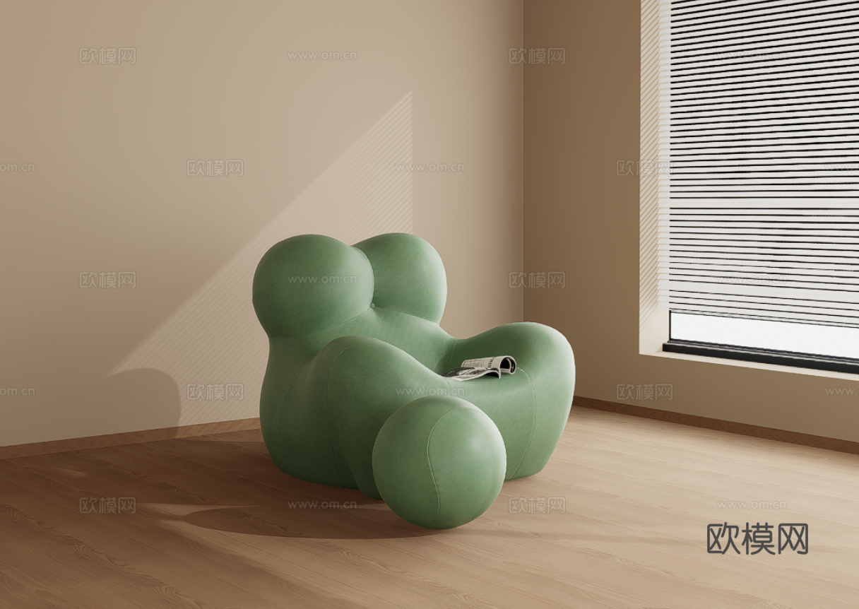 异形沙发su模型