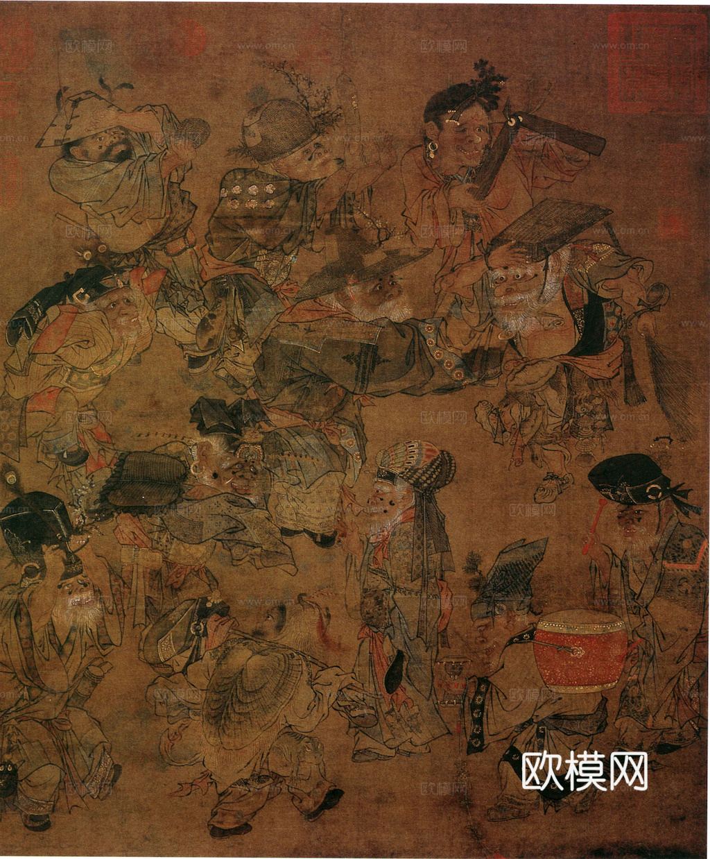 艺术画 抽象画背景装饰画 精裱框画 吉祥挂画山水字画水墨油画下载