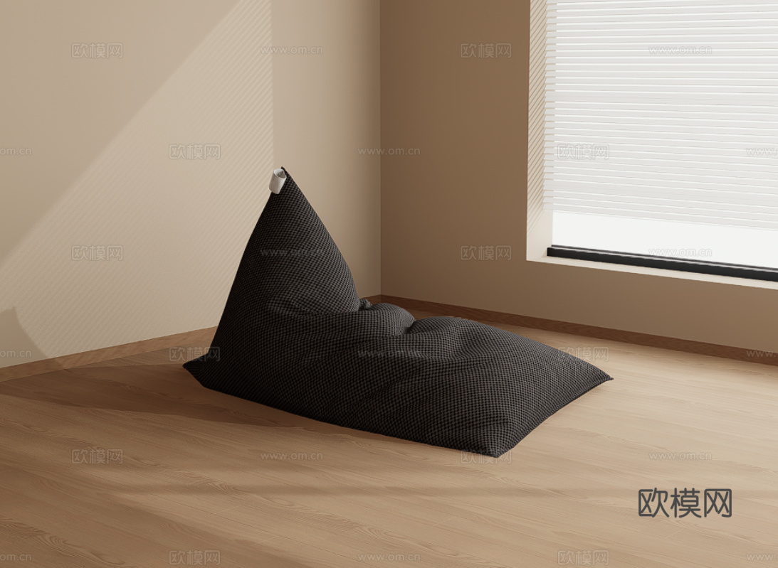 懒人沙发su模型