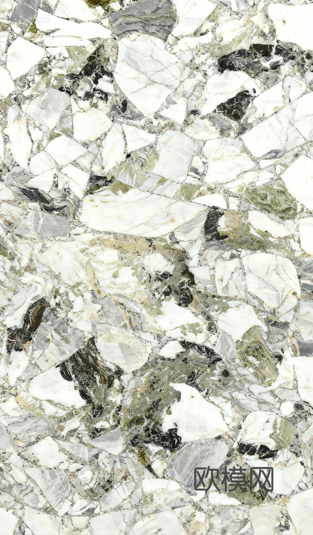 现代轻奢 冷翡翠大理石 绿色大理石 绿色奢石