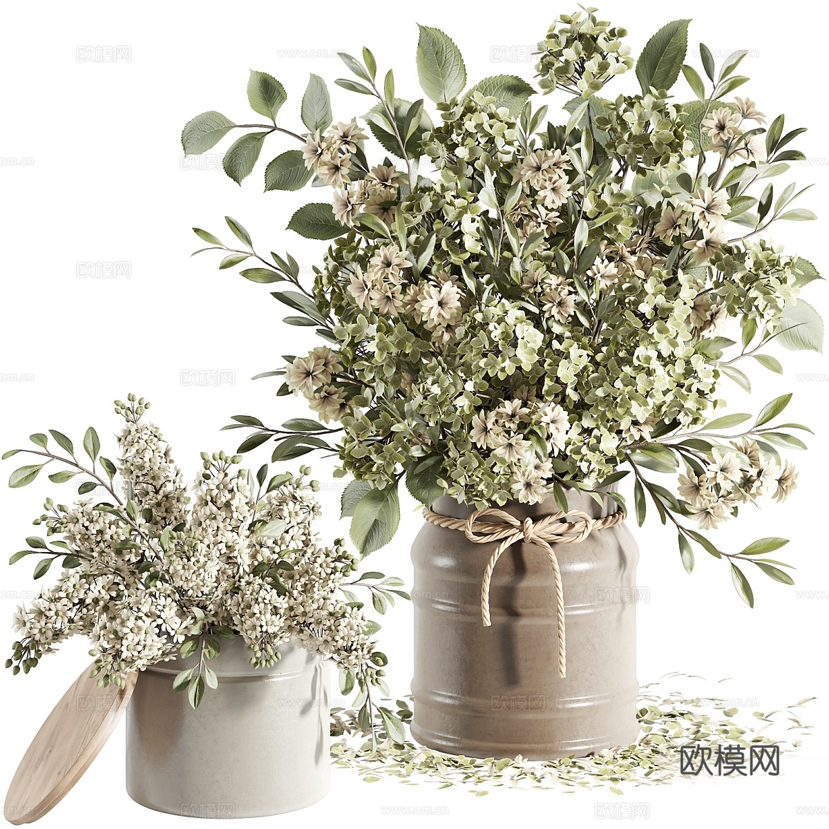 花束植物693d模型下载