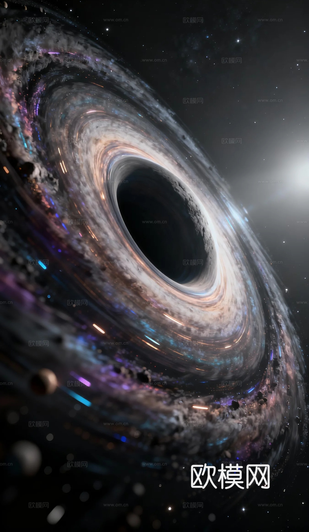 宇宙素材 黑洞素材 LED屏贴图素材 KTV酒吧屏幕贴图