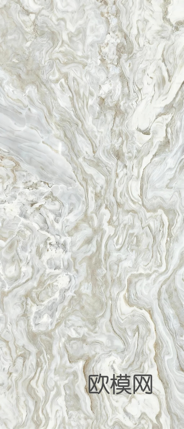 中式 安第斯雪大理石 白色山水玉石奢石 白色玉石透光石