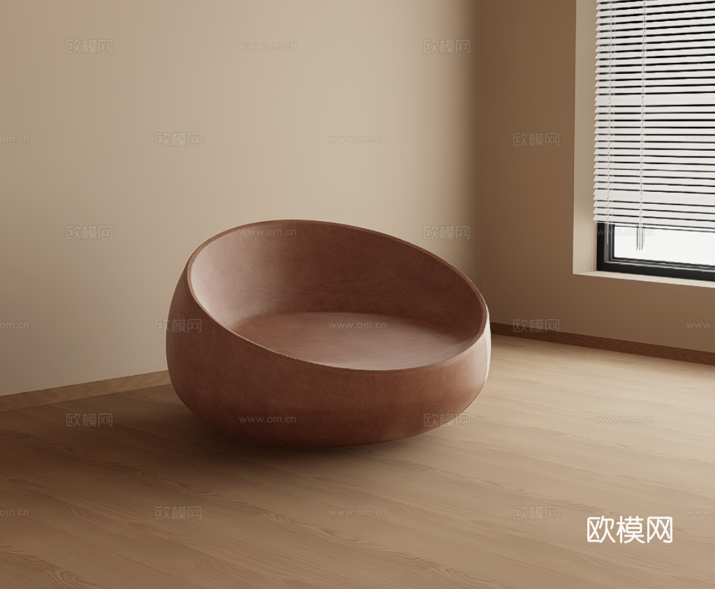 懒人沙发su模型