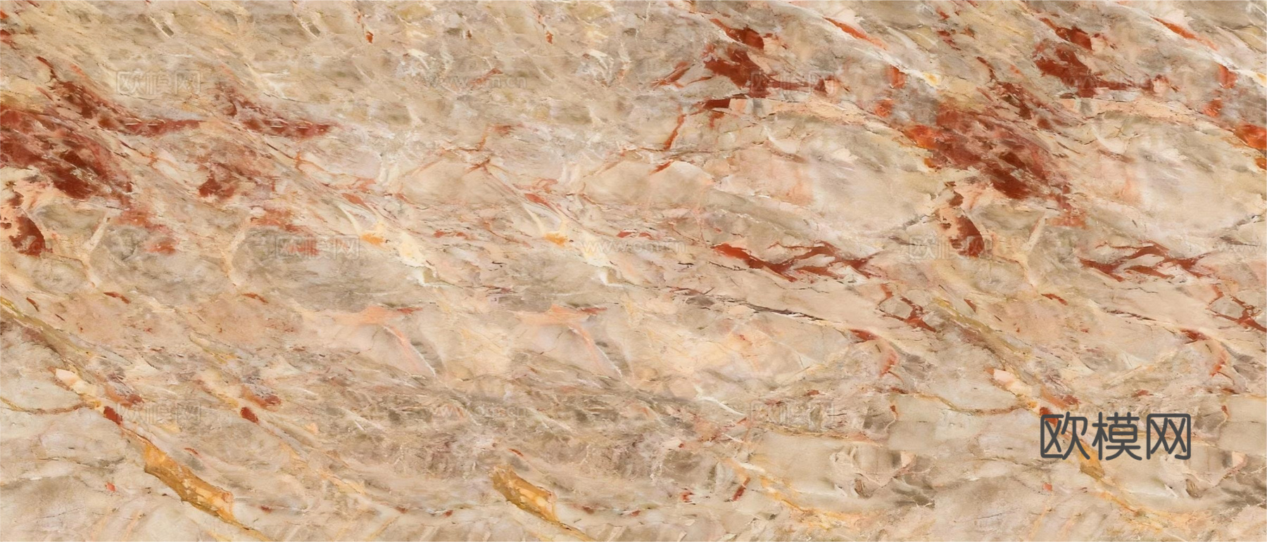 现代轻奢 中式 乔治亚蓝大理石 红色大理石瓷砖岩板 粉色石材