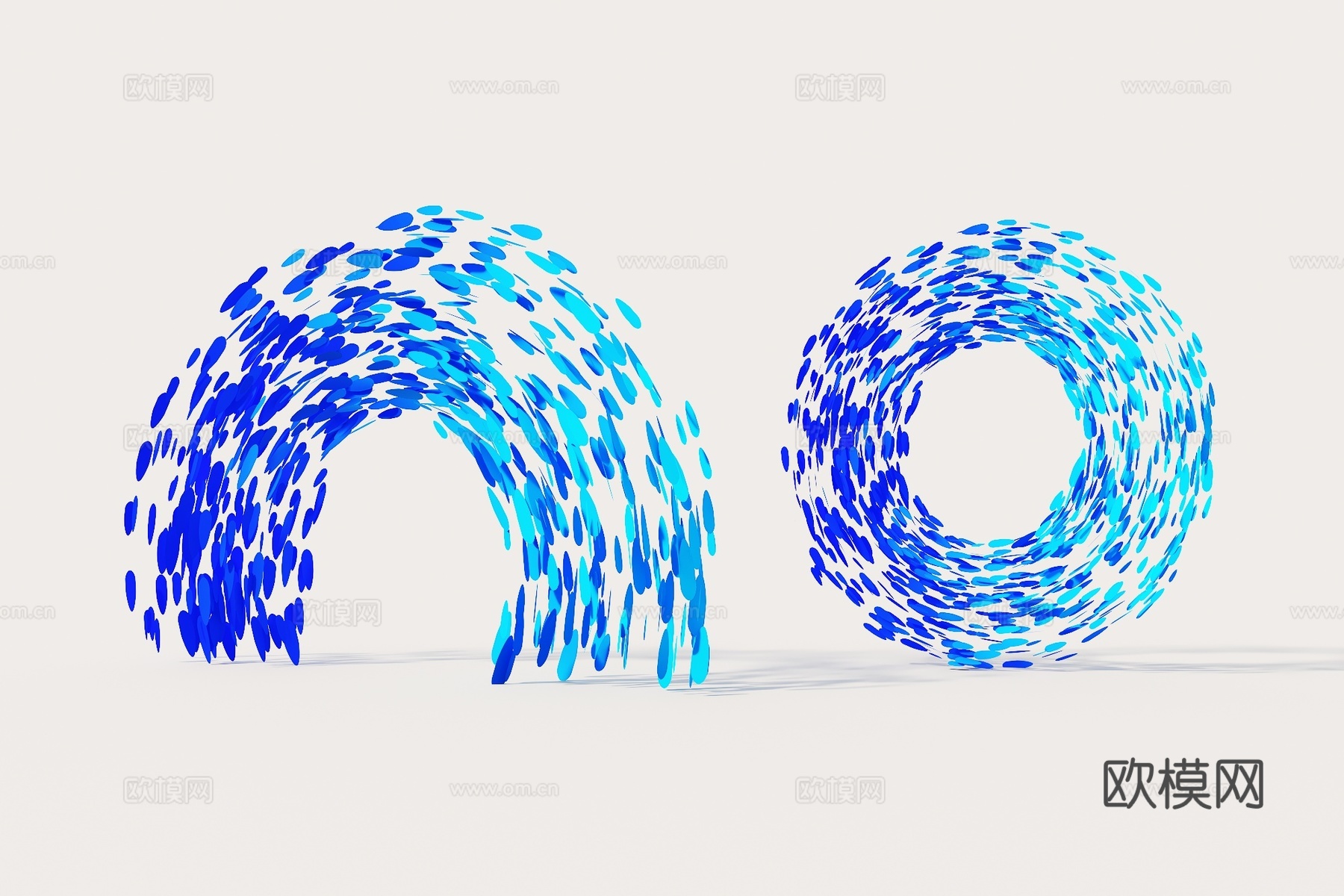 景观雕塑 鱼群雕塑 鱼雕塑 公园雕塑  随机雕塑 现代雕塑3d模型下载