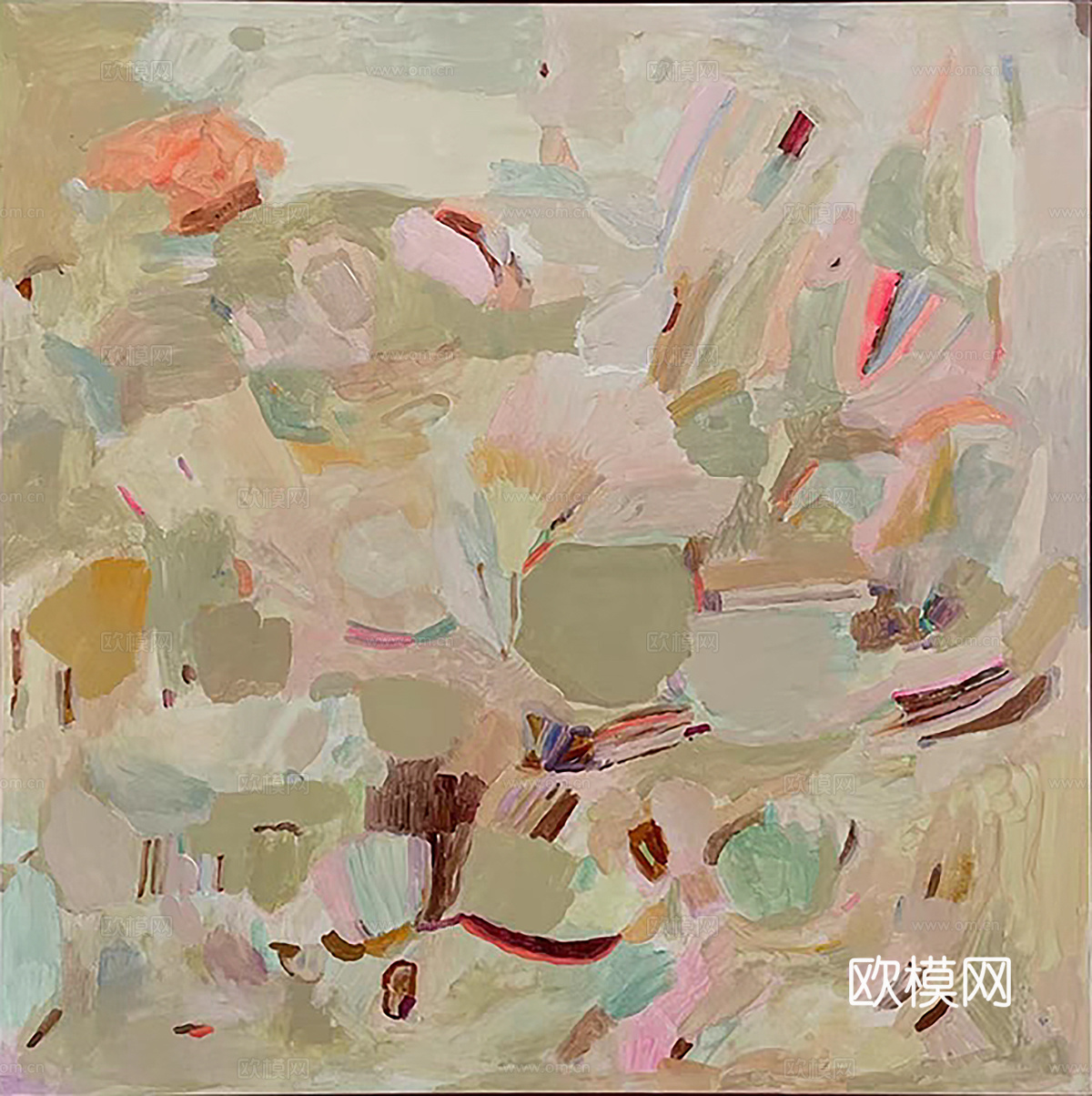 现代中古风装饰画