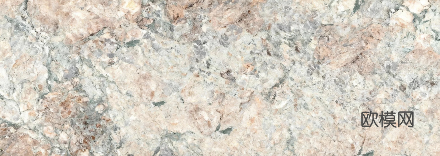 现代轻奢法式 四季粉大理石 粉绿色大理石