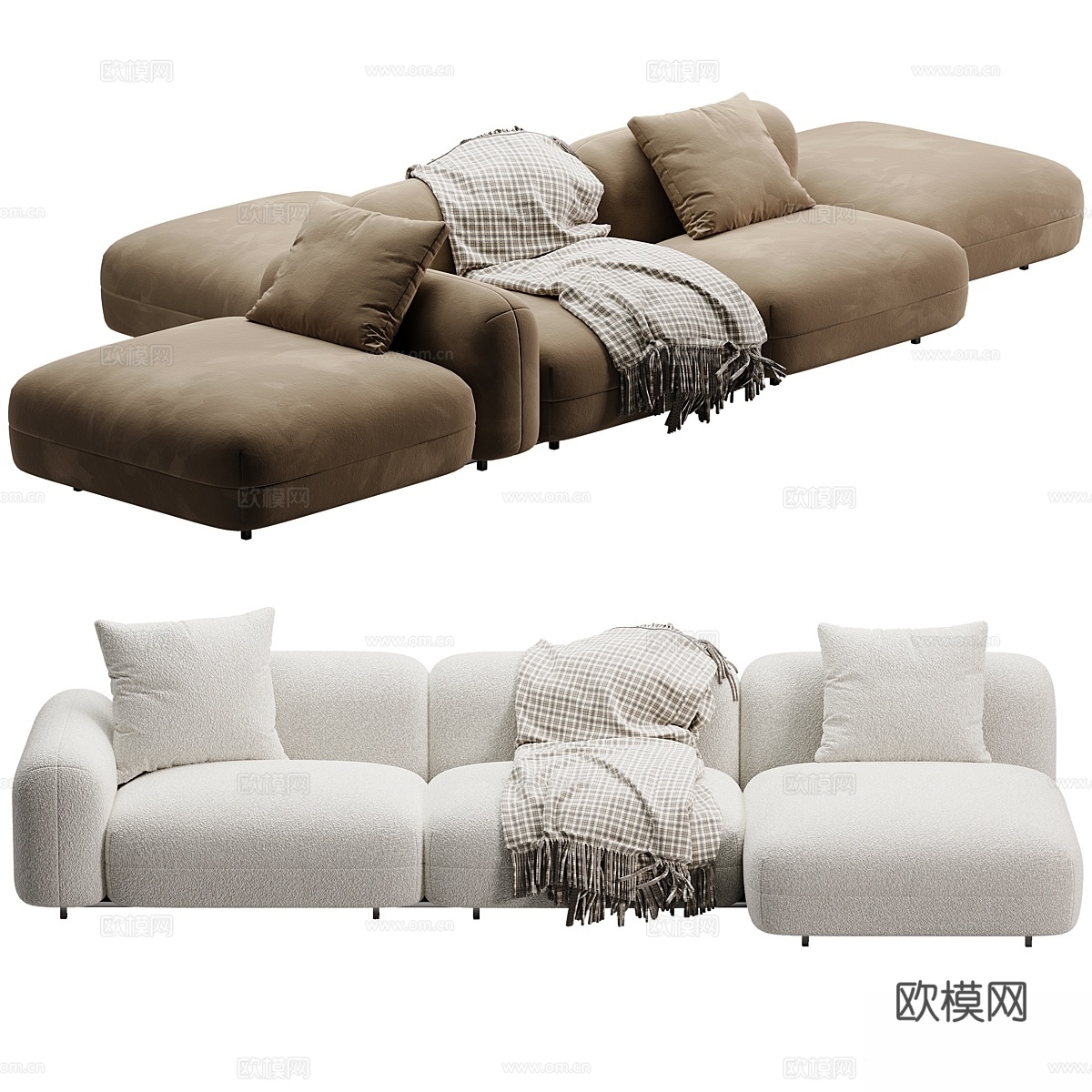 arflex沙发3d模型下载