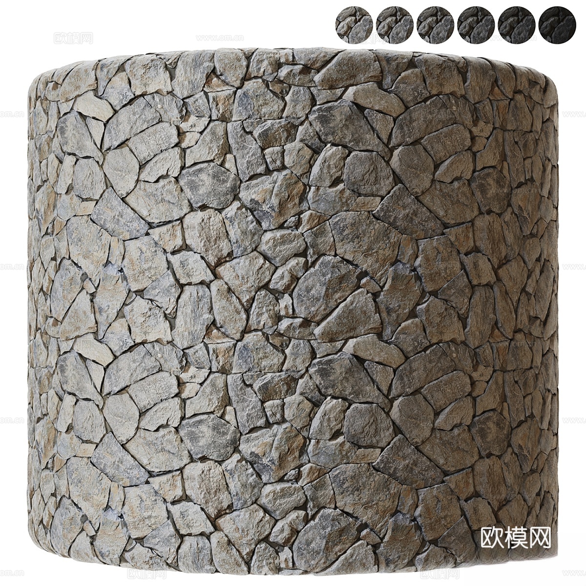 石材006（无缝纹理）3d模型下载