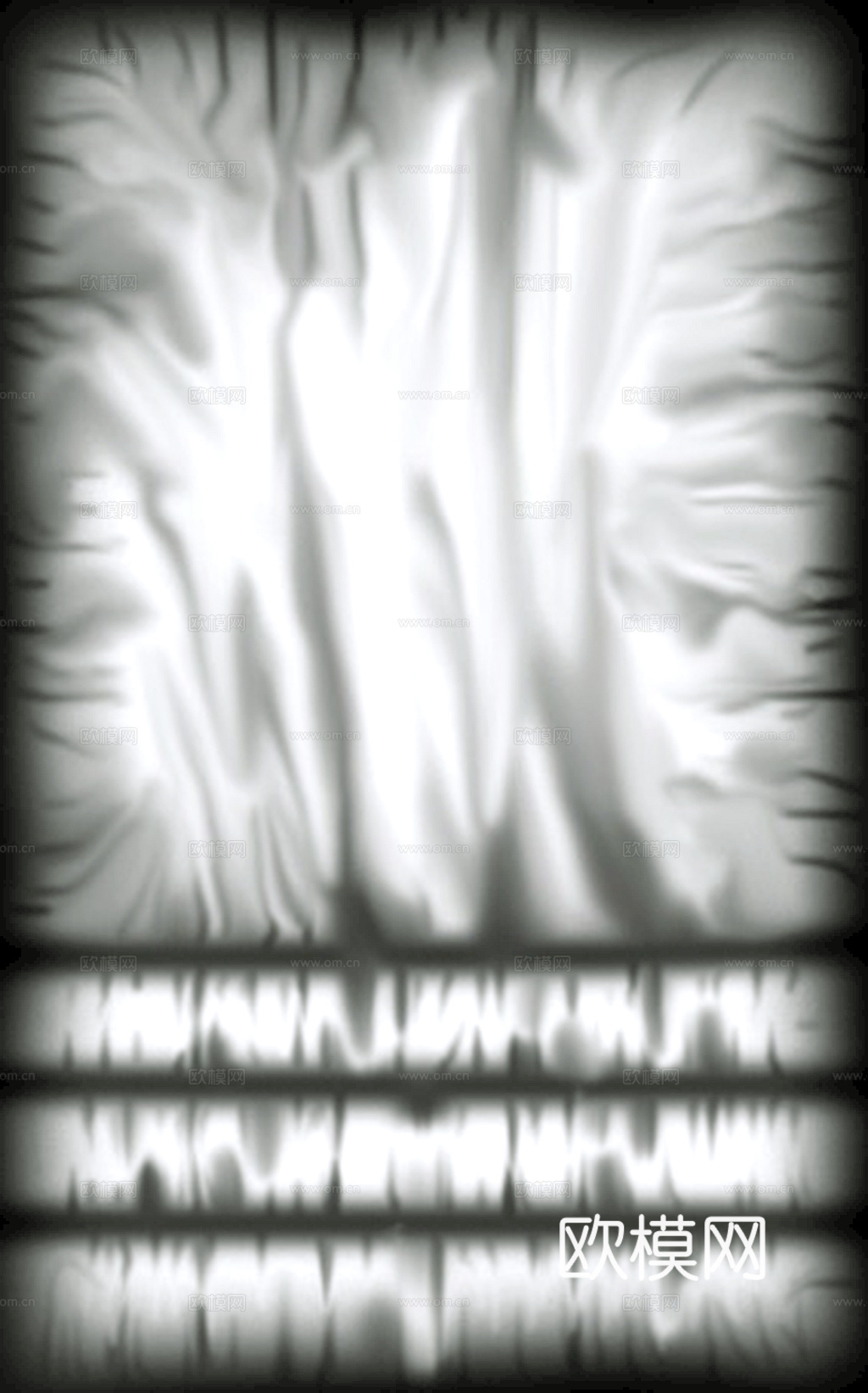 褶皱 抱枕 布料 床垫褶皱 无规则黑白凹凸