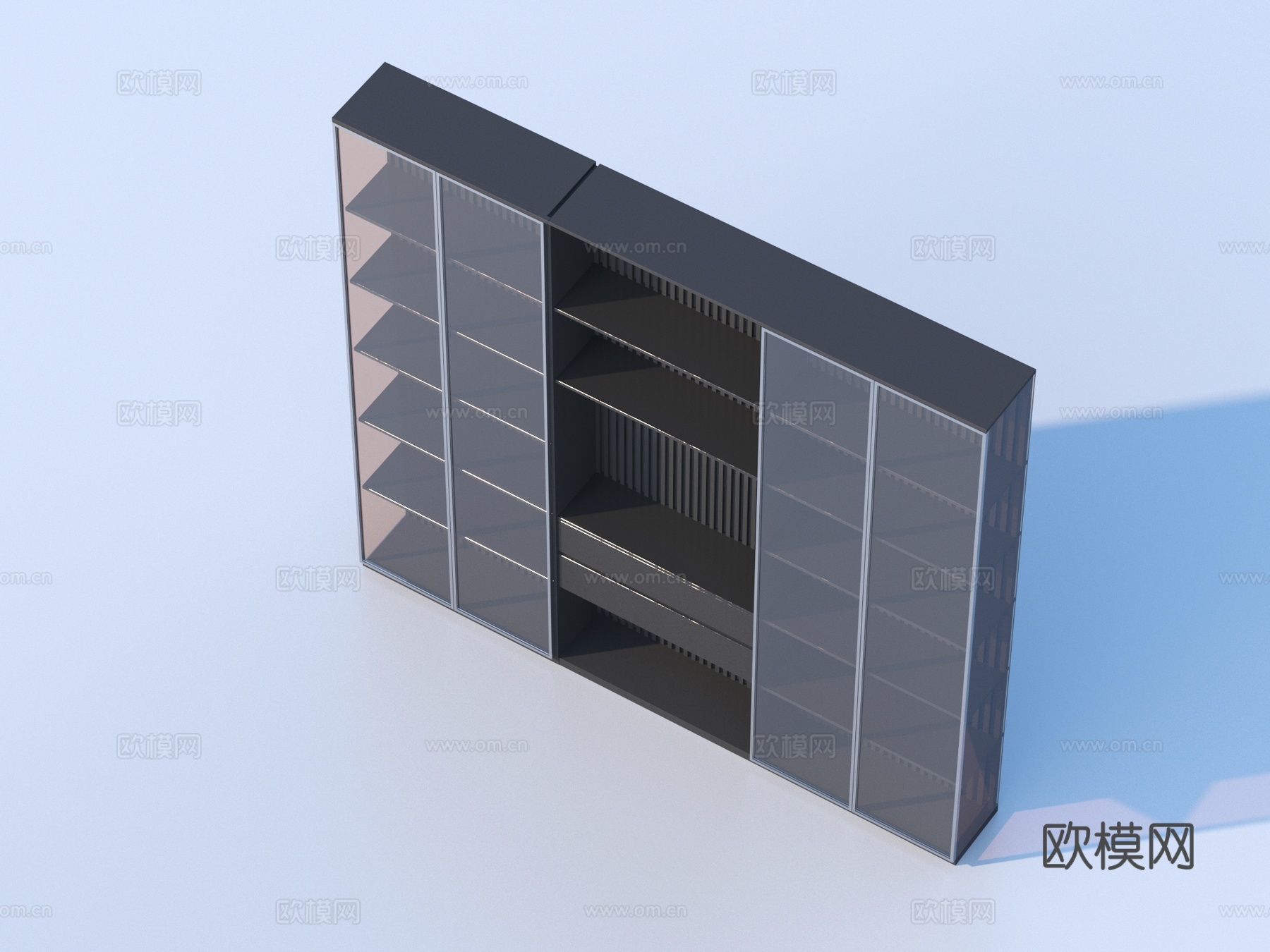 装饰柜 柜子3d模型下载