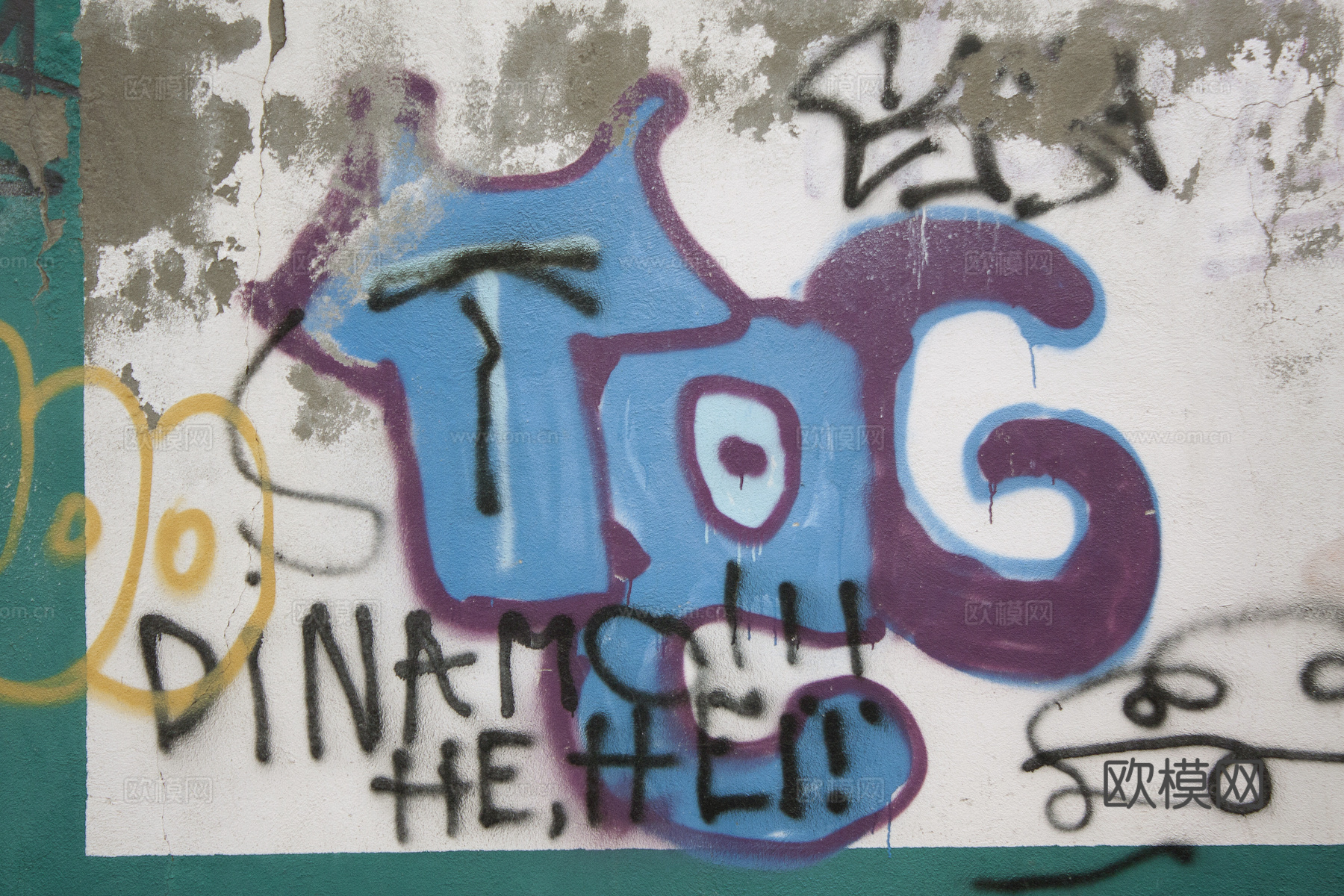 墙面涂鸦 围墙涂鸦 油彩墙面 旧墙面 水泥斑驳墙面艺术漆涂料下载
