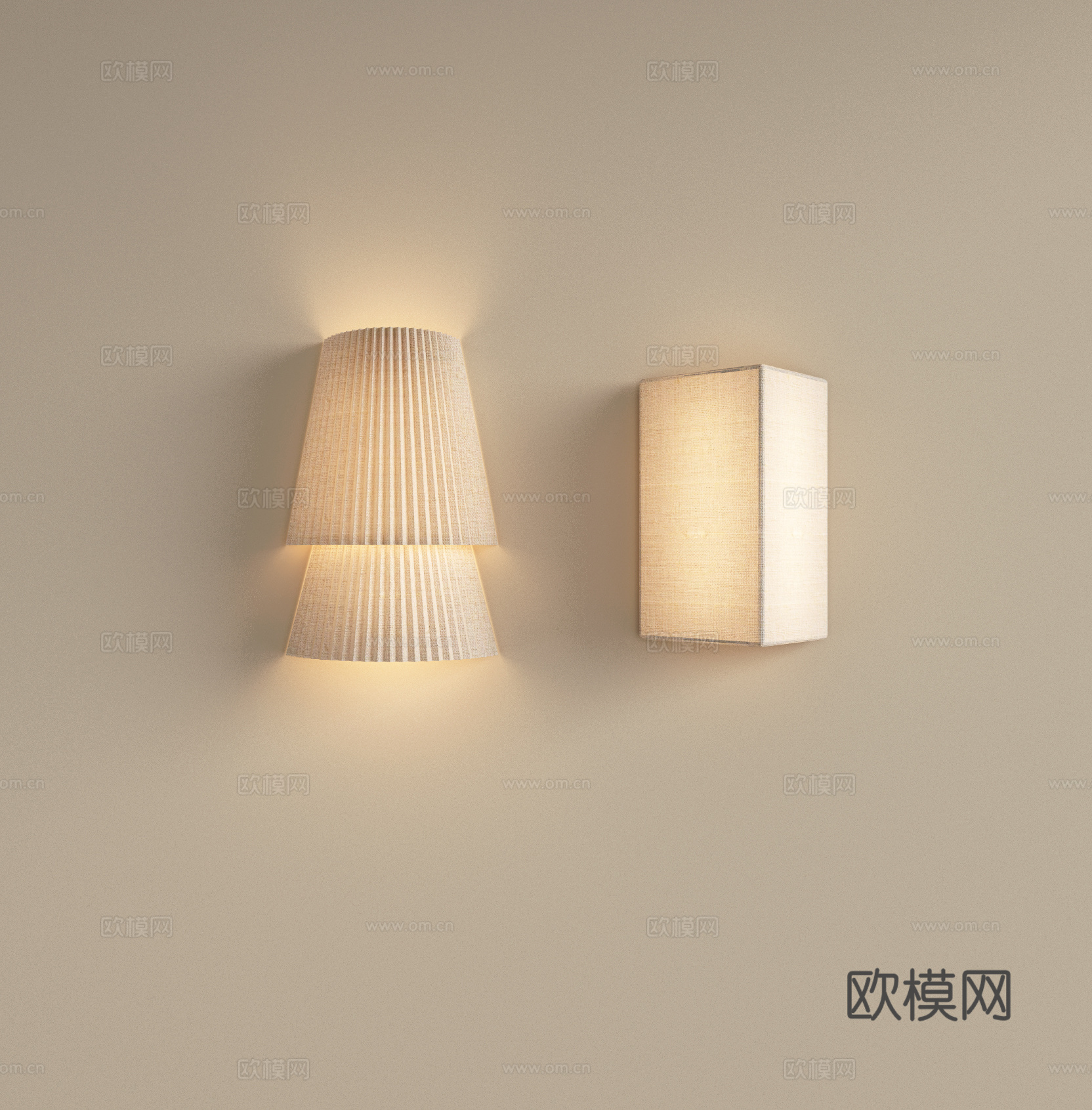 侘寂风壁灯 镜前壁灯 床头壁灯 客厅壁灯 异形壁灯 复古壁灯su模型