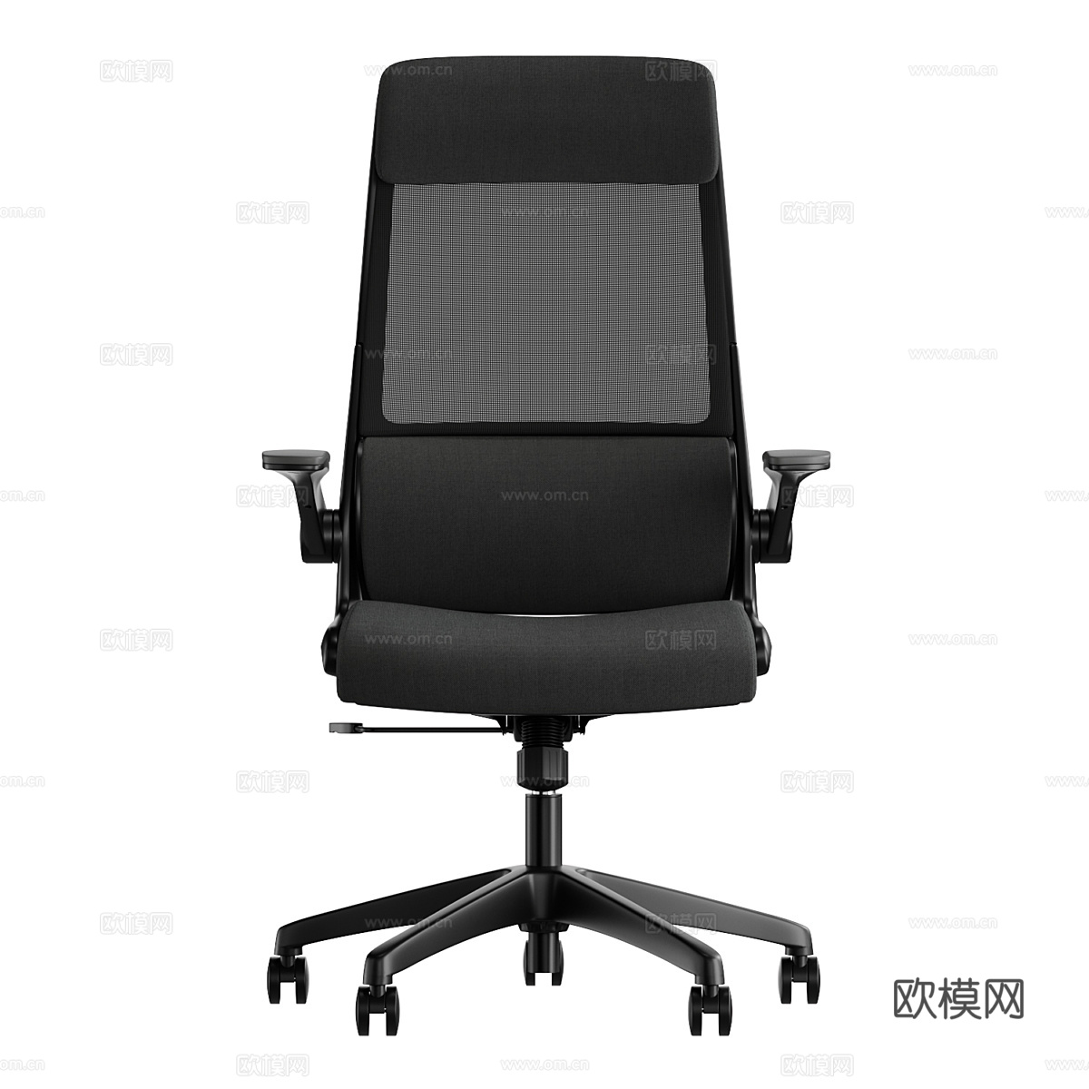 现代 UE MC1110E 办公椅3d模型下载（渲染图3）