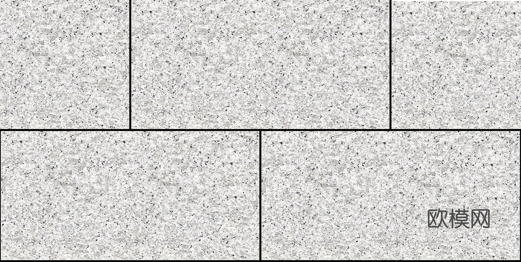 无缝白麻灰色花岗岩