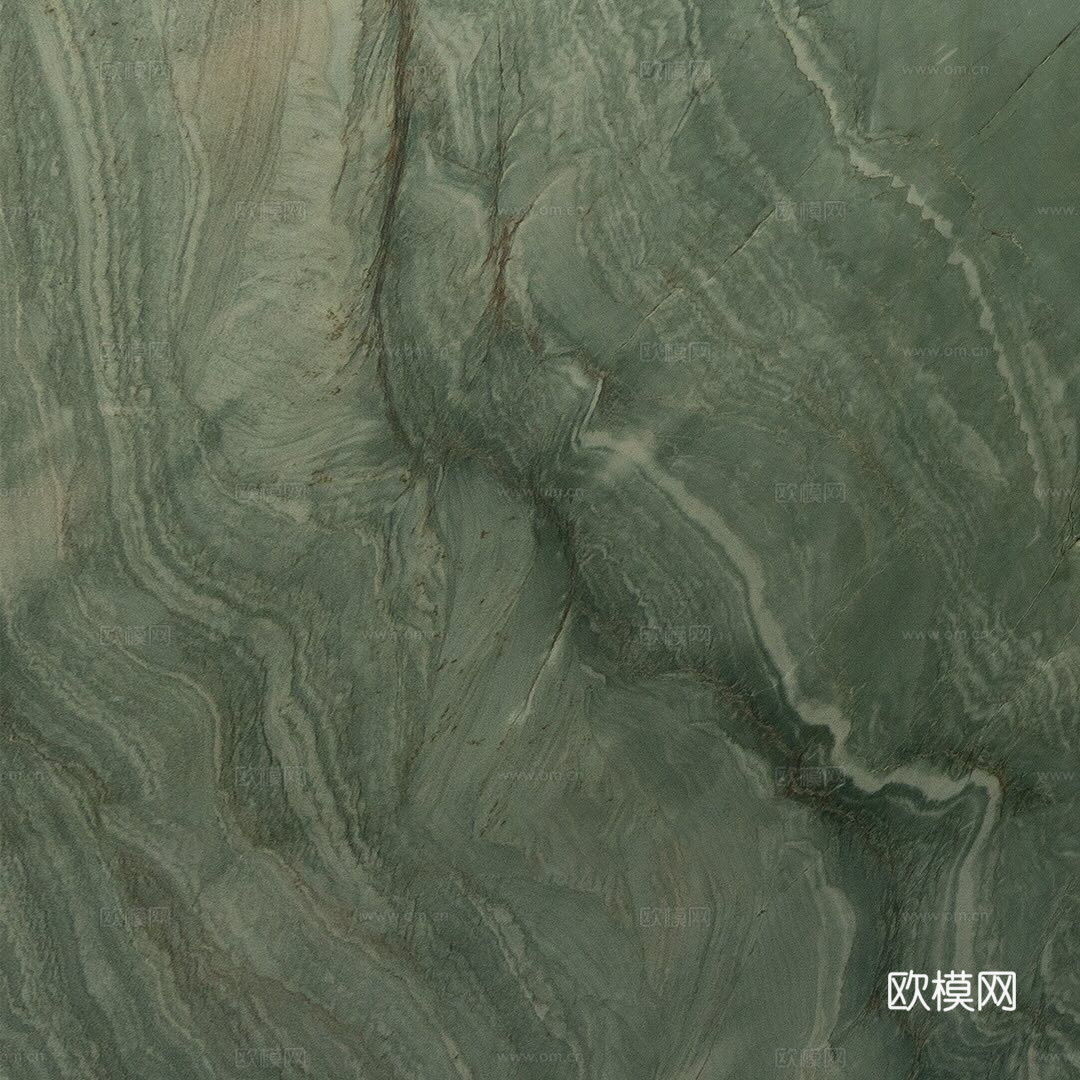 现代意式大理石 奢石 冷翡翠大理石