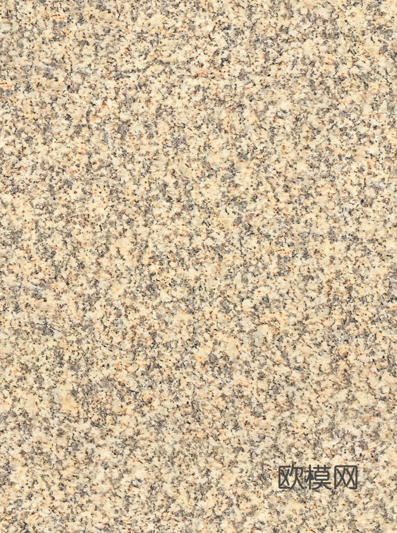 现代黄金麻花岗岩