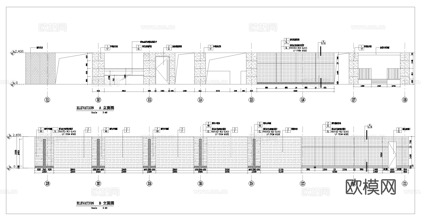 最新6套  餐馆 茶餐厅 中餐厅 施工图合集cad施工图