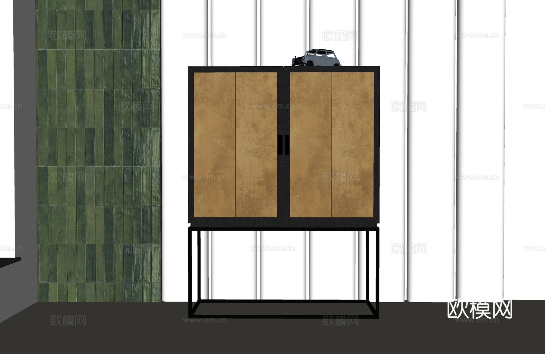 现代玄关柜 意式玄关柜 意式边柜 意式装饰柜 意式玄关柜su模型