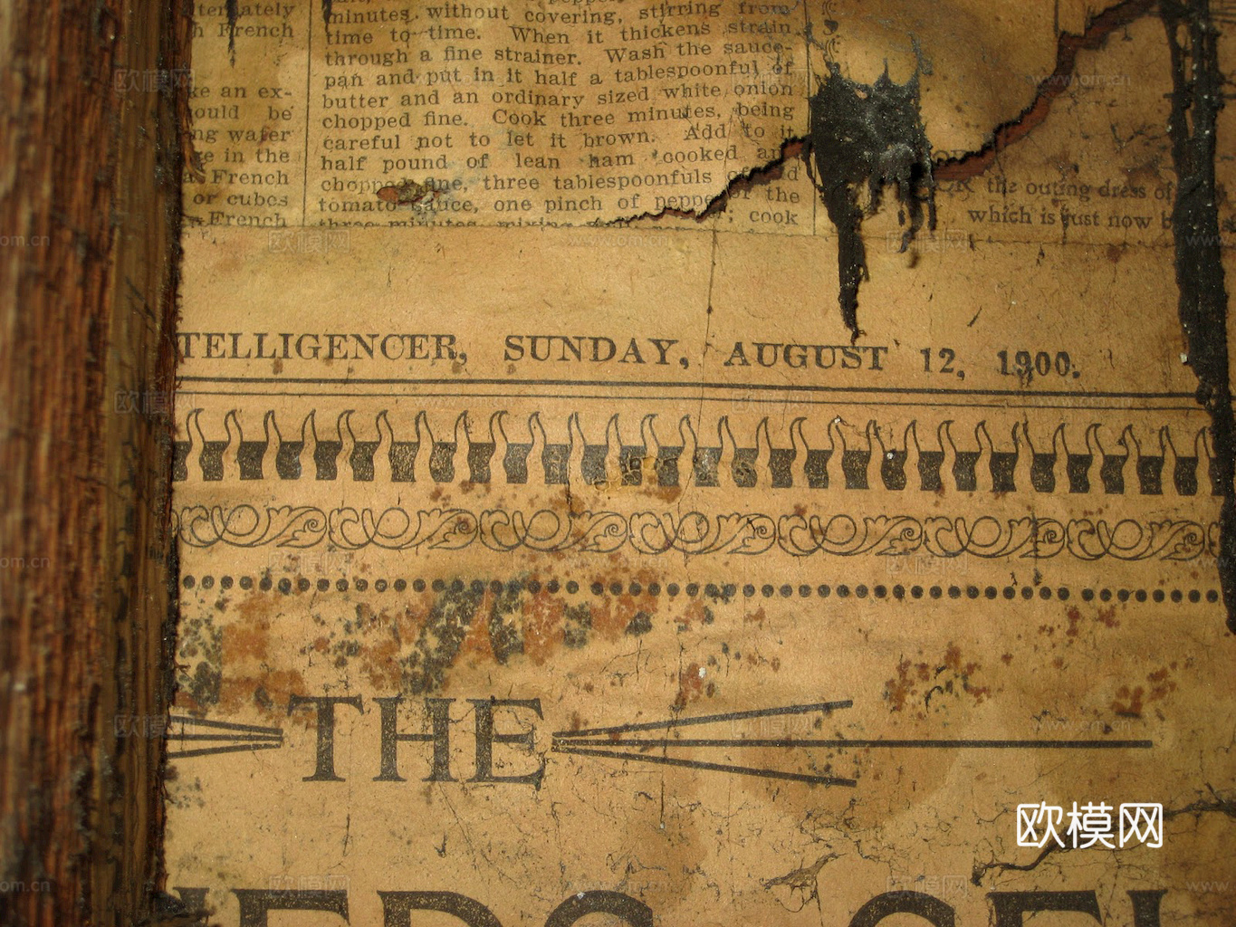 报纸 杂志 国内外老旧发黄报刊 纸张下载