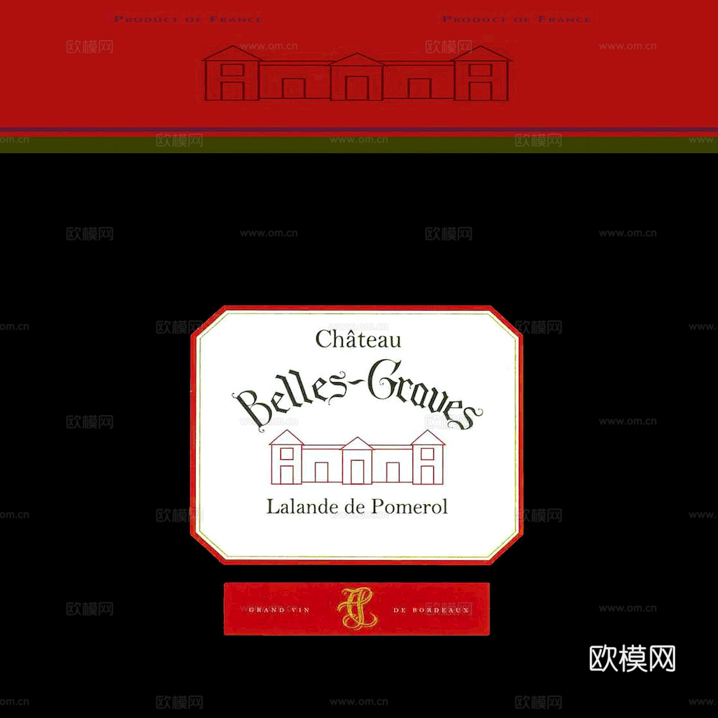 酒瓶 红酒 标签 纸纹下载