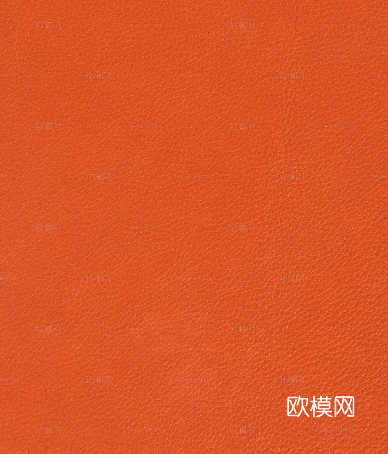 橘色粗纹皮革