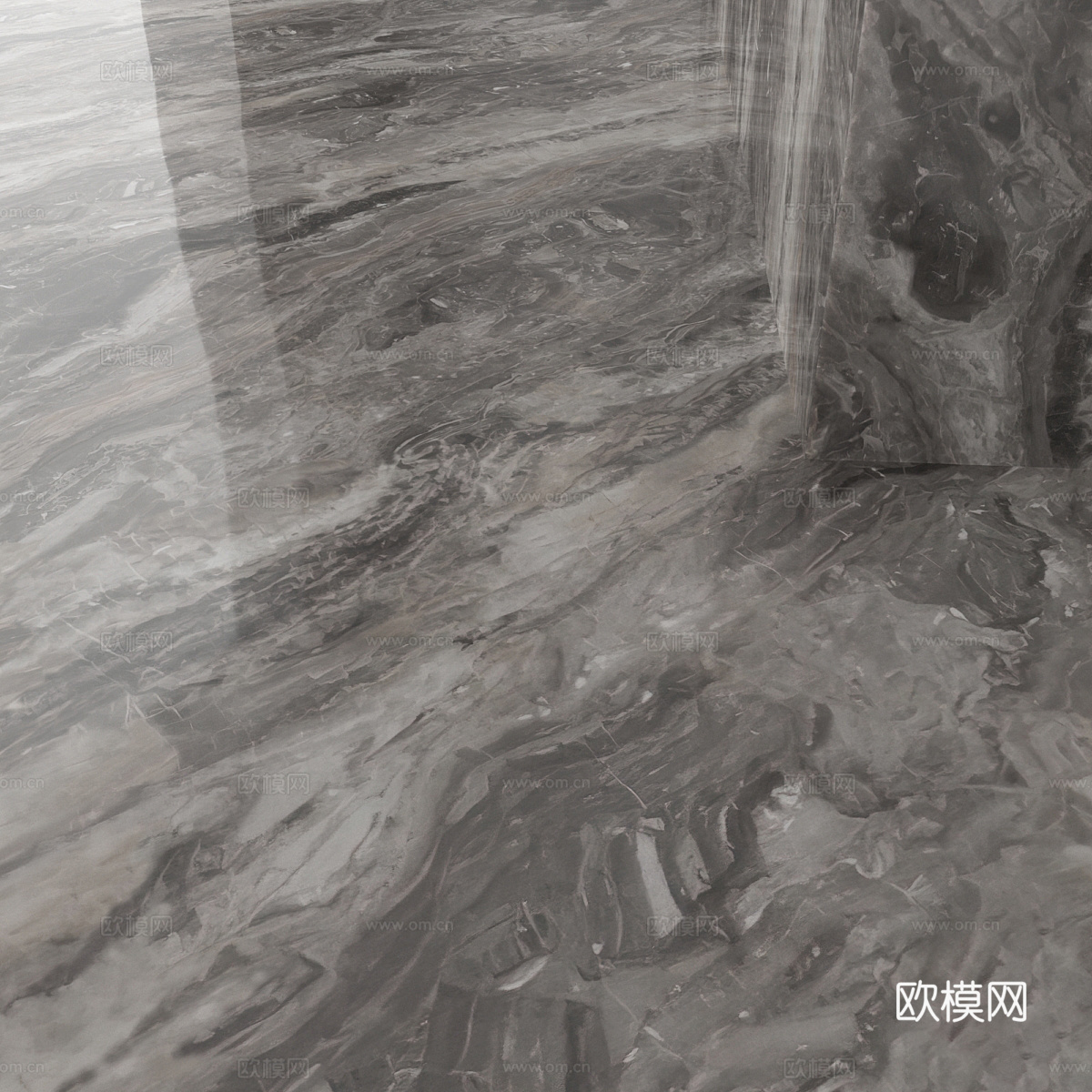 瓷砖 大理石 石材3d模型下载（渲染图2）