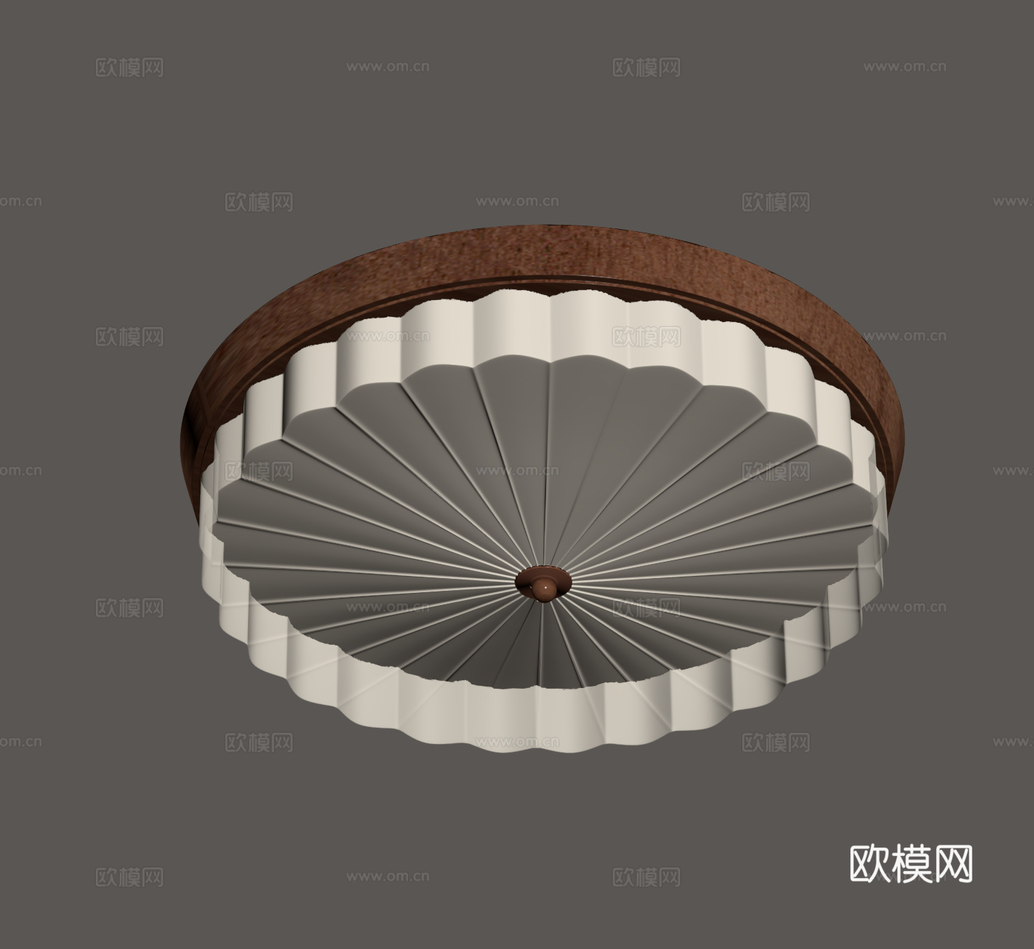 法式中古吸顶灯su模型