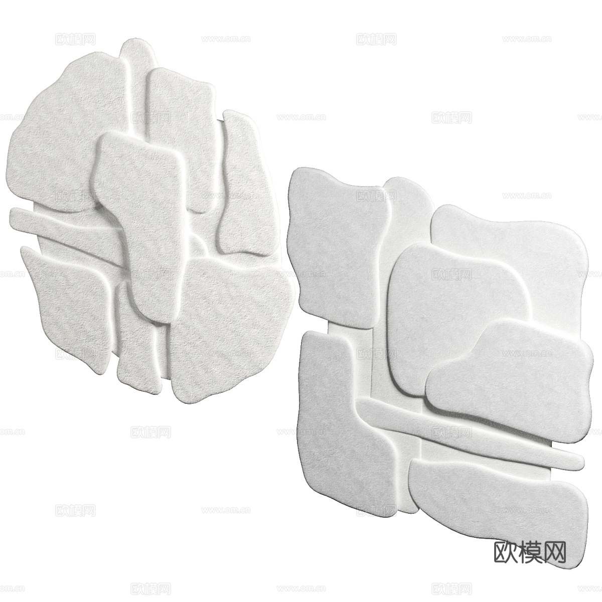 现代侘寂 Erelab 墙饰挂件3d模型下载（渲染图4）