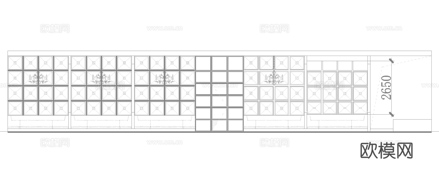 最新5套 主题餐厅 酒吧 咖啡店 施工图合集cad施工图
