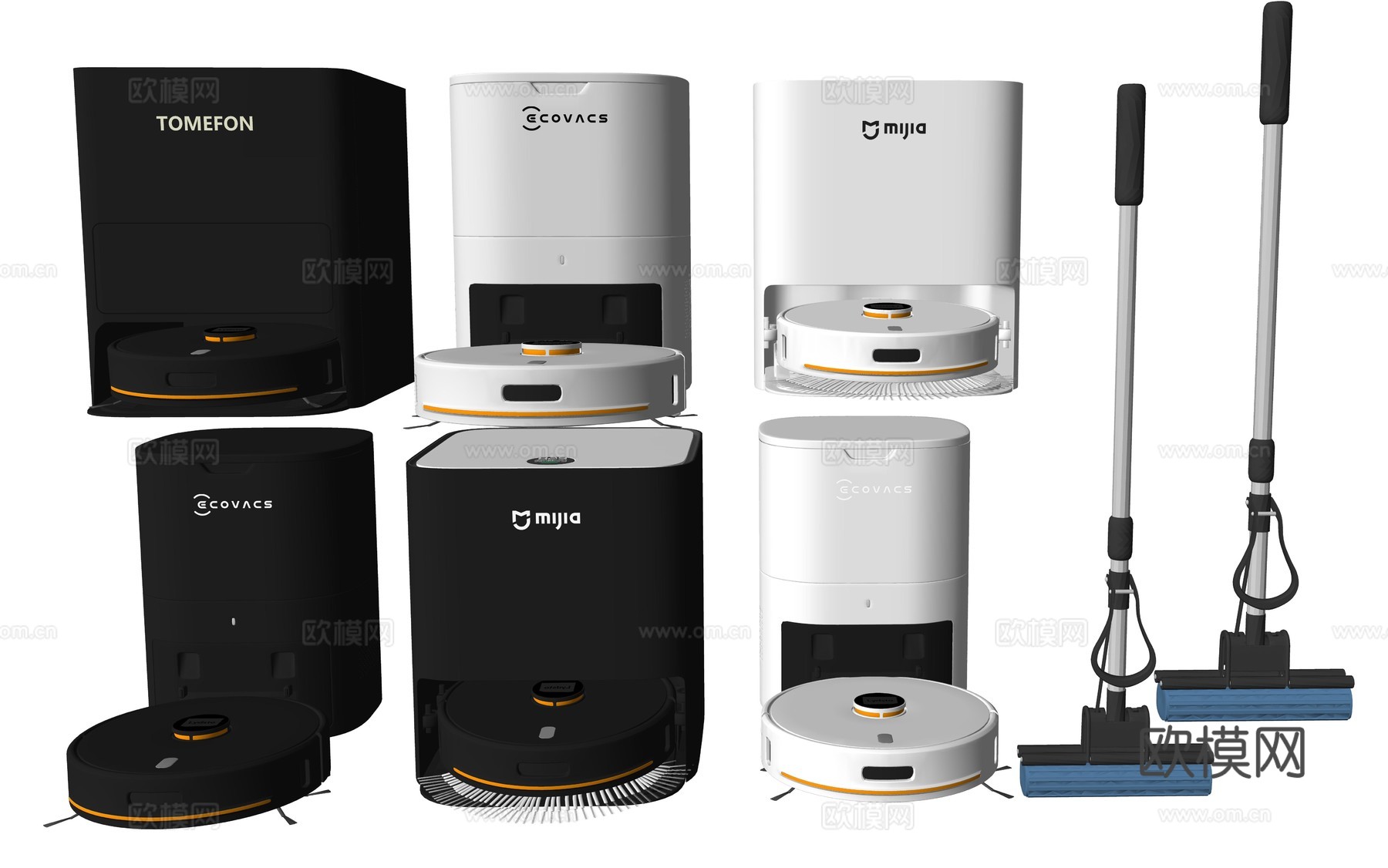 现代扫地机器人su模型