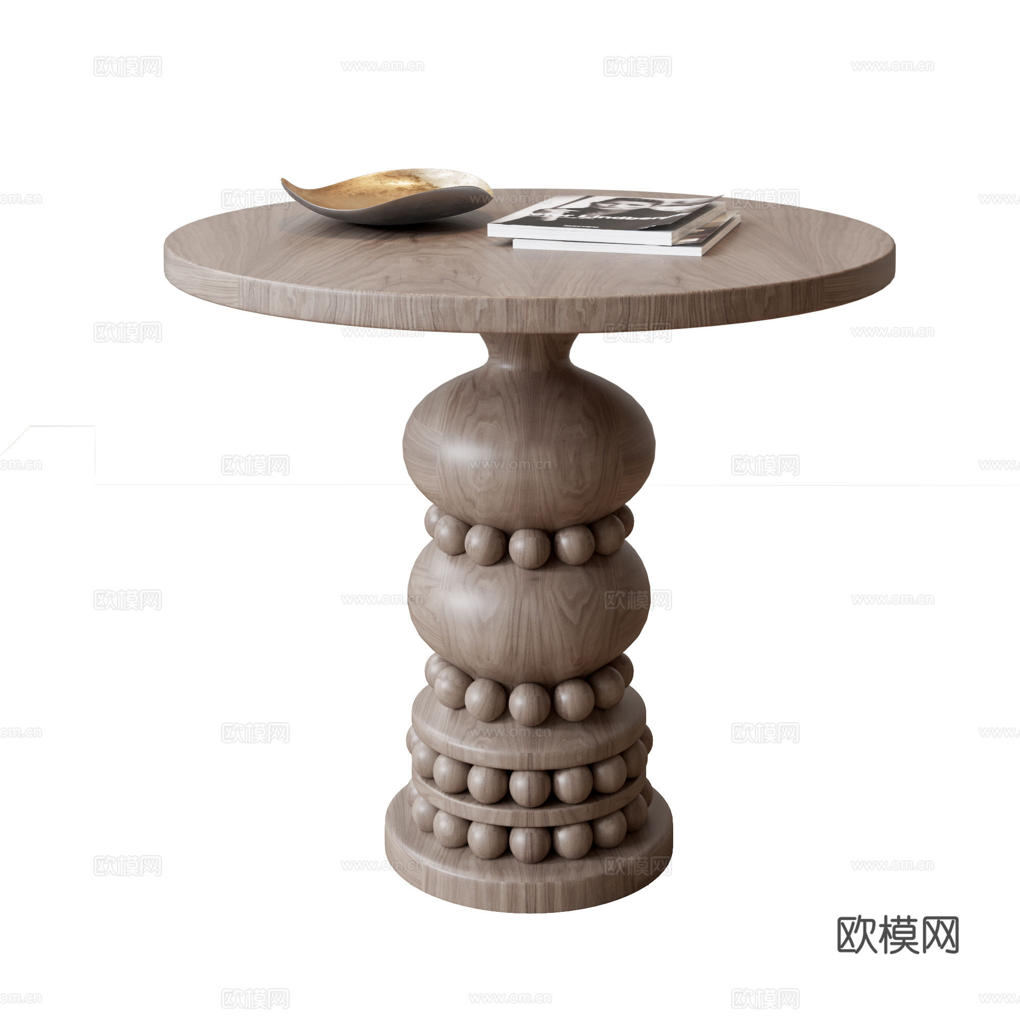 Cosmo原木边几su模型