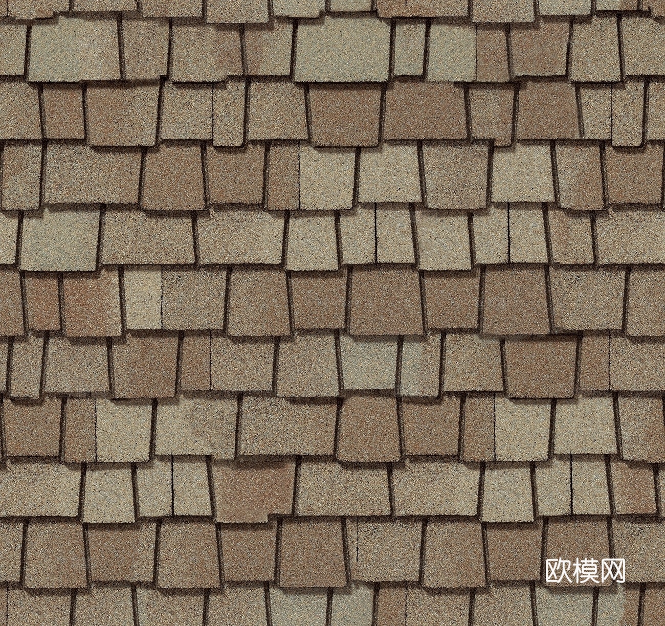 无缝土黄屋面瓦