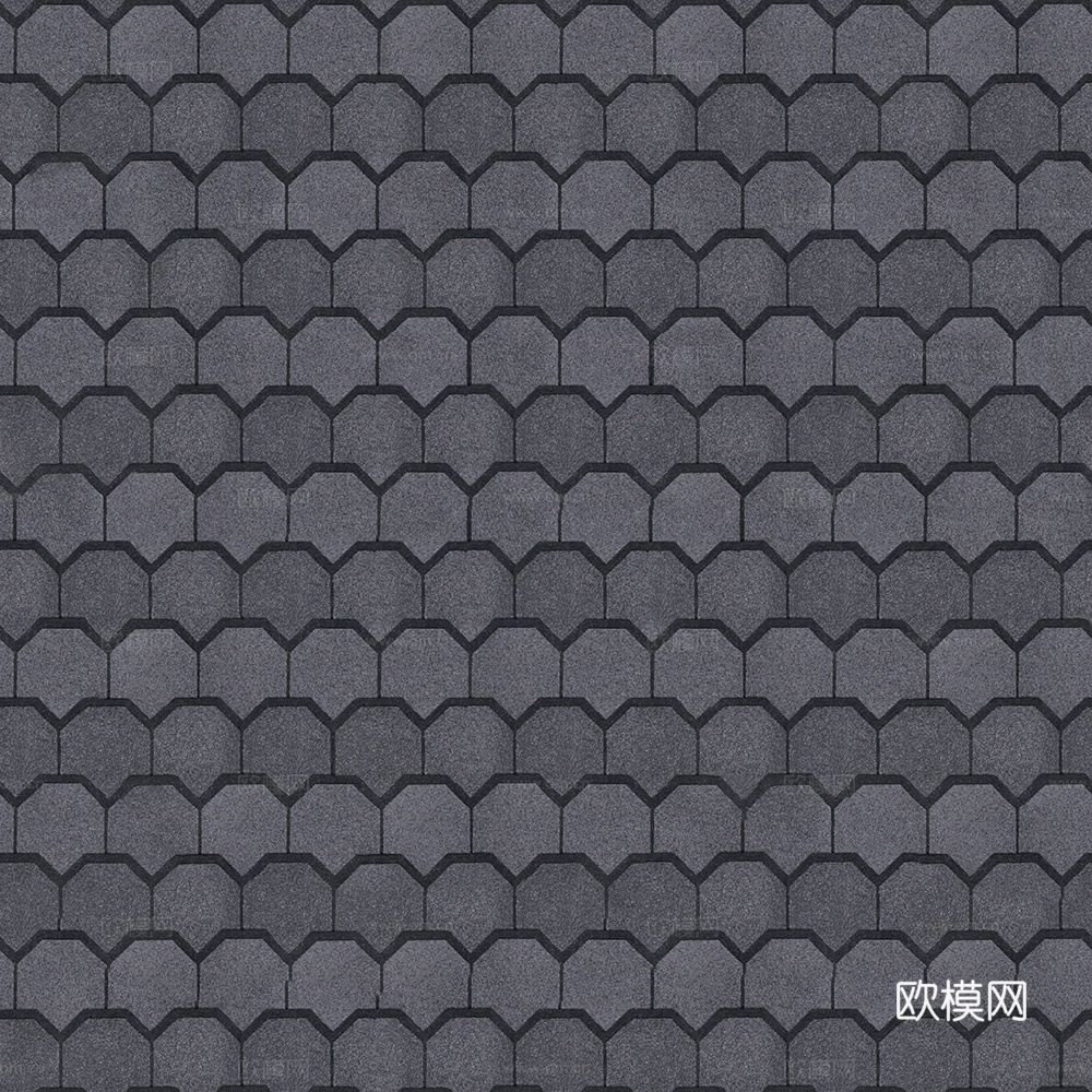 无缝深灰水泥屋面瓦
