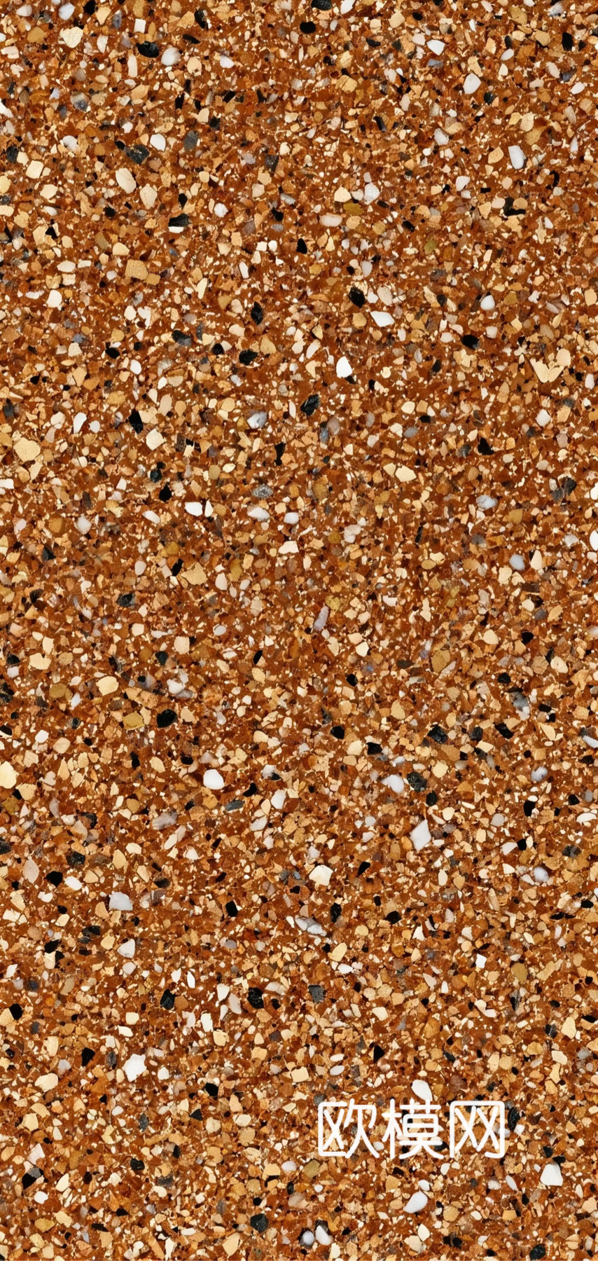 现代简约 橙色水磨石瓷砖岩板