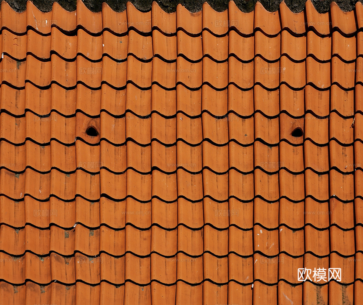 屋顶瓦片 红瓦 青瓦 房顶 中式建筑琉璃瓦