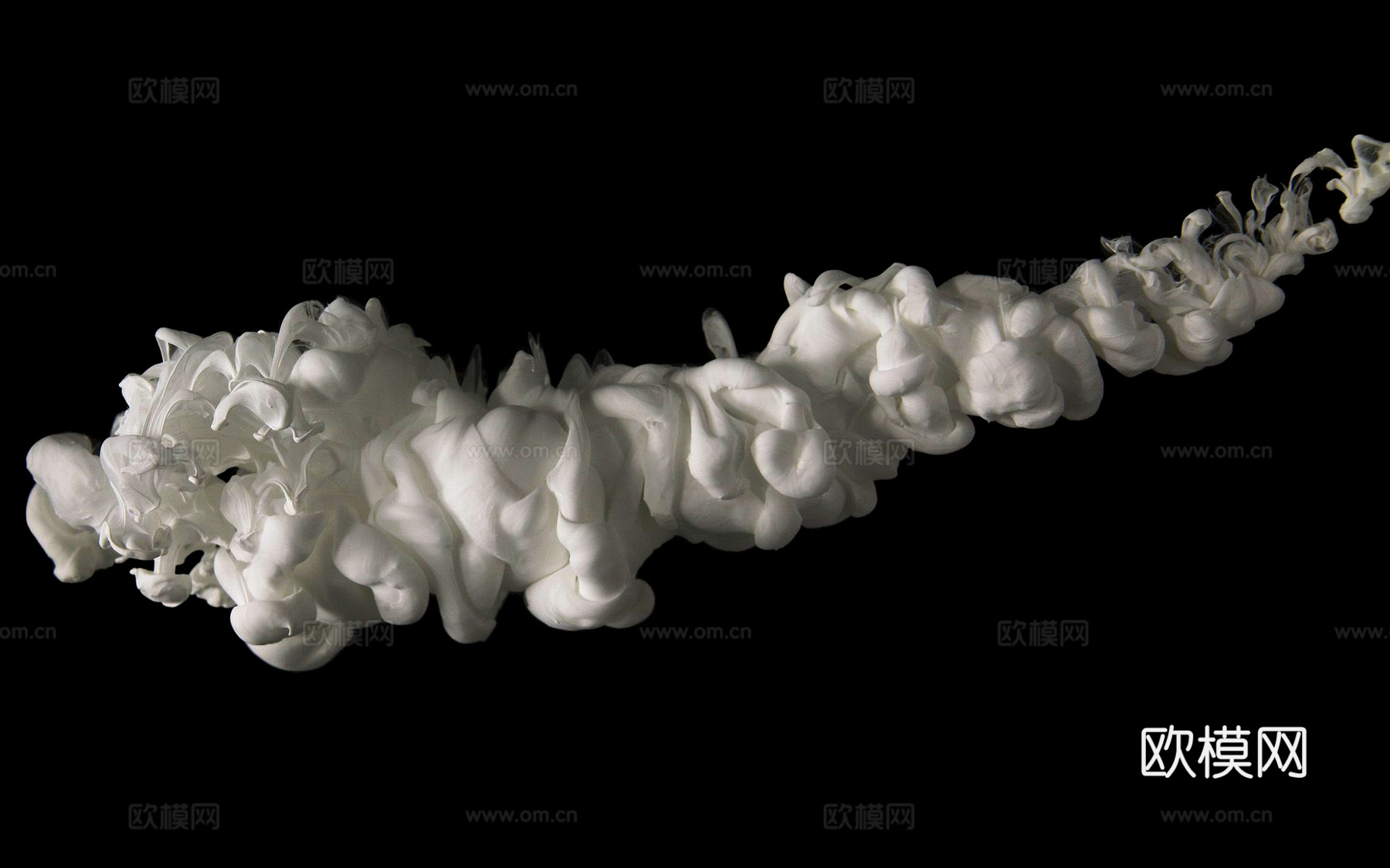 烟雾 雾气 浓烟 烟圈 变幻彩色烟雾