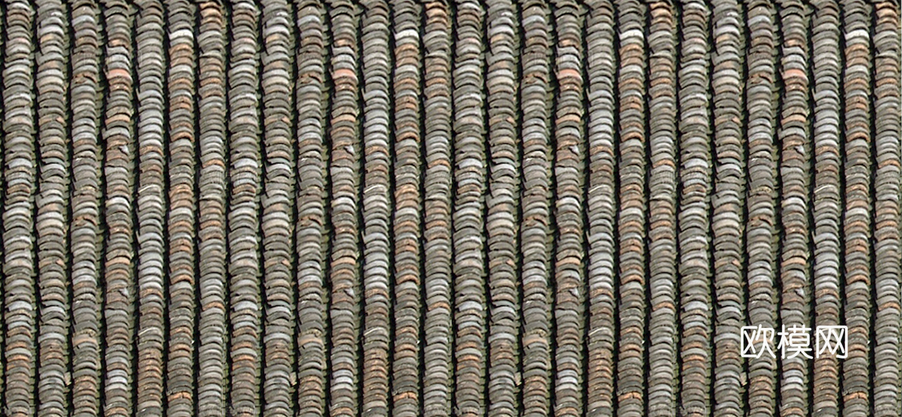 屋顶瓦片 红瓦 青瓦 房顶 中式建筑琉璃瓦下载