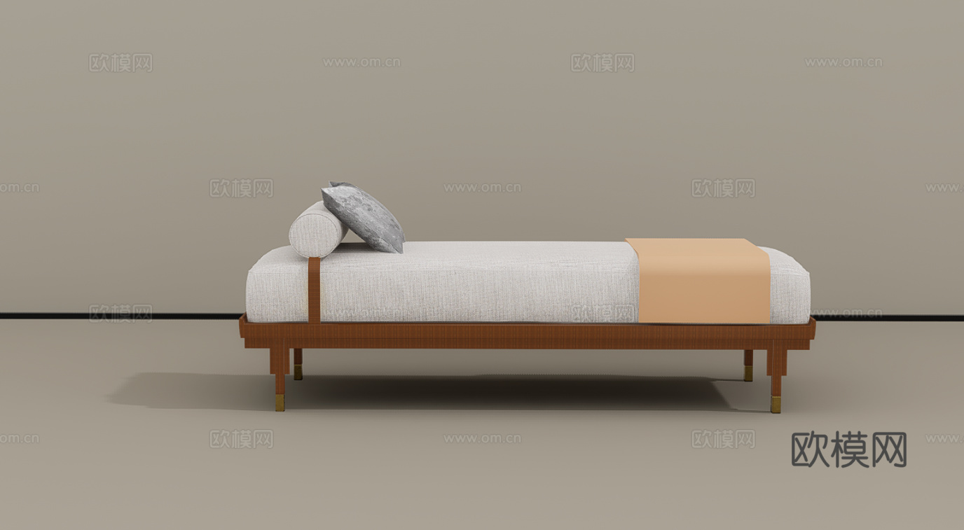 沙发凳su模型