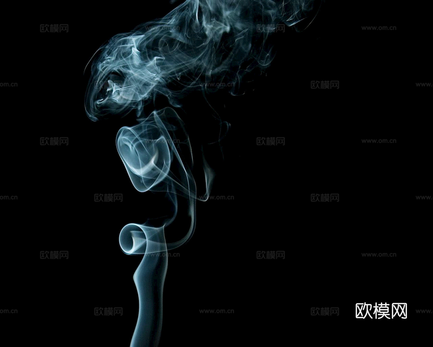 烟雾 雾气 浓烟 烟圈 变幻彩色烟雾