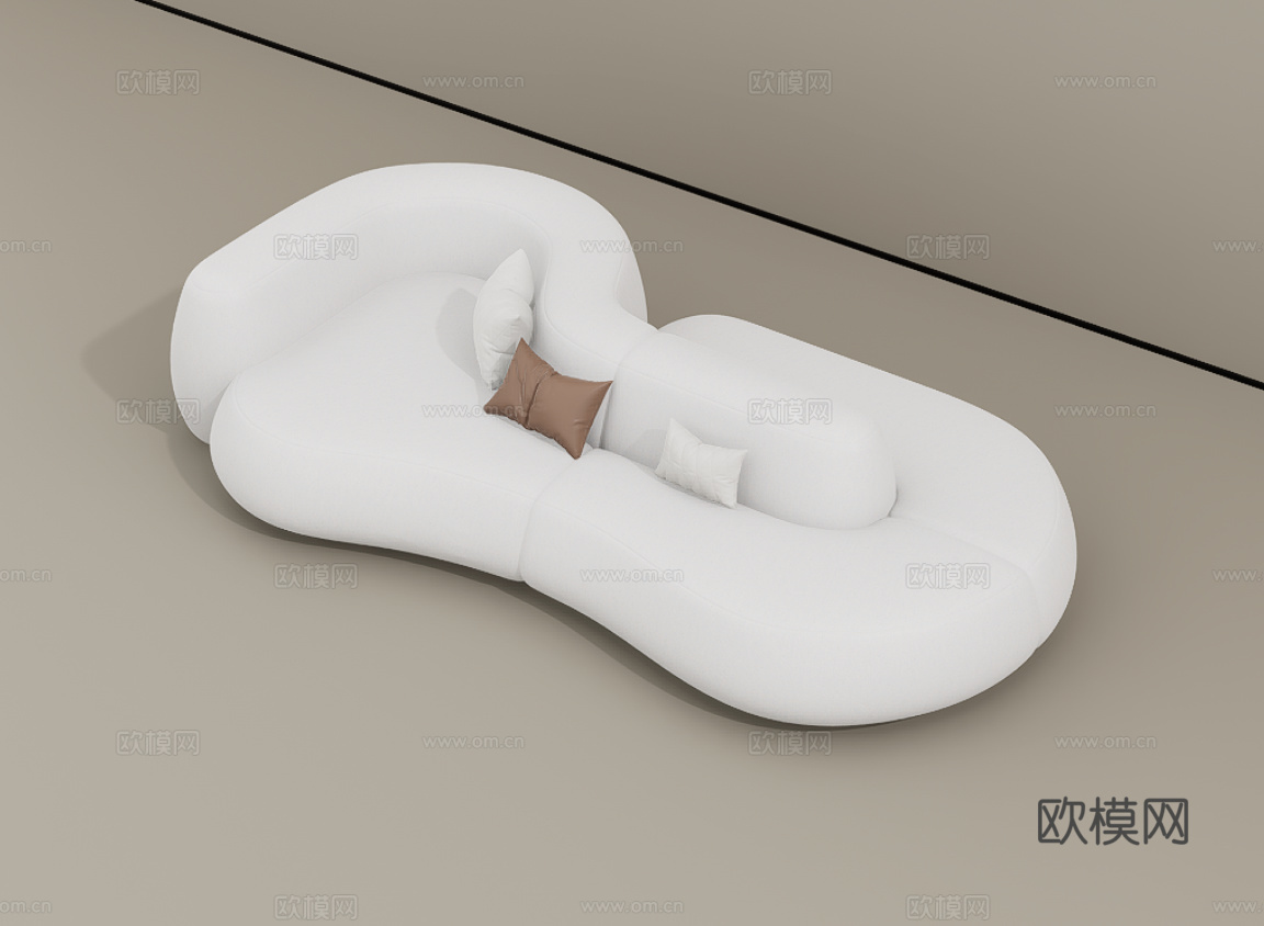 异形沙发su模型