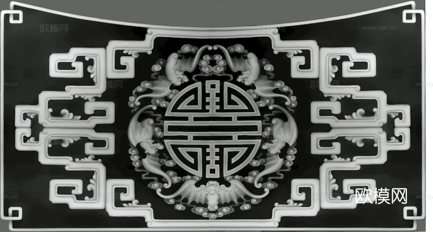 浮雕 金属浮雕 铜雕 木质雕花 十二生肖 黑白凹凸浮雕灰度图下载