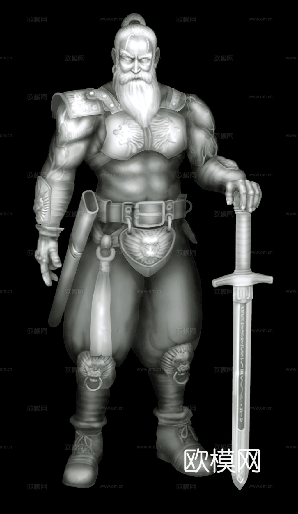 浮雕 金属浮雕 铜雕 木质雕花 十二生肖 黑白凹凸浮雕灰度图